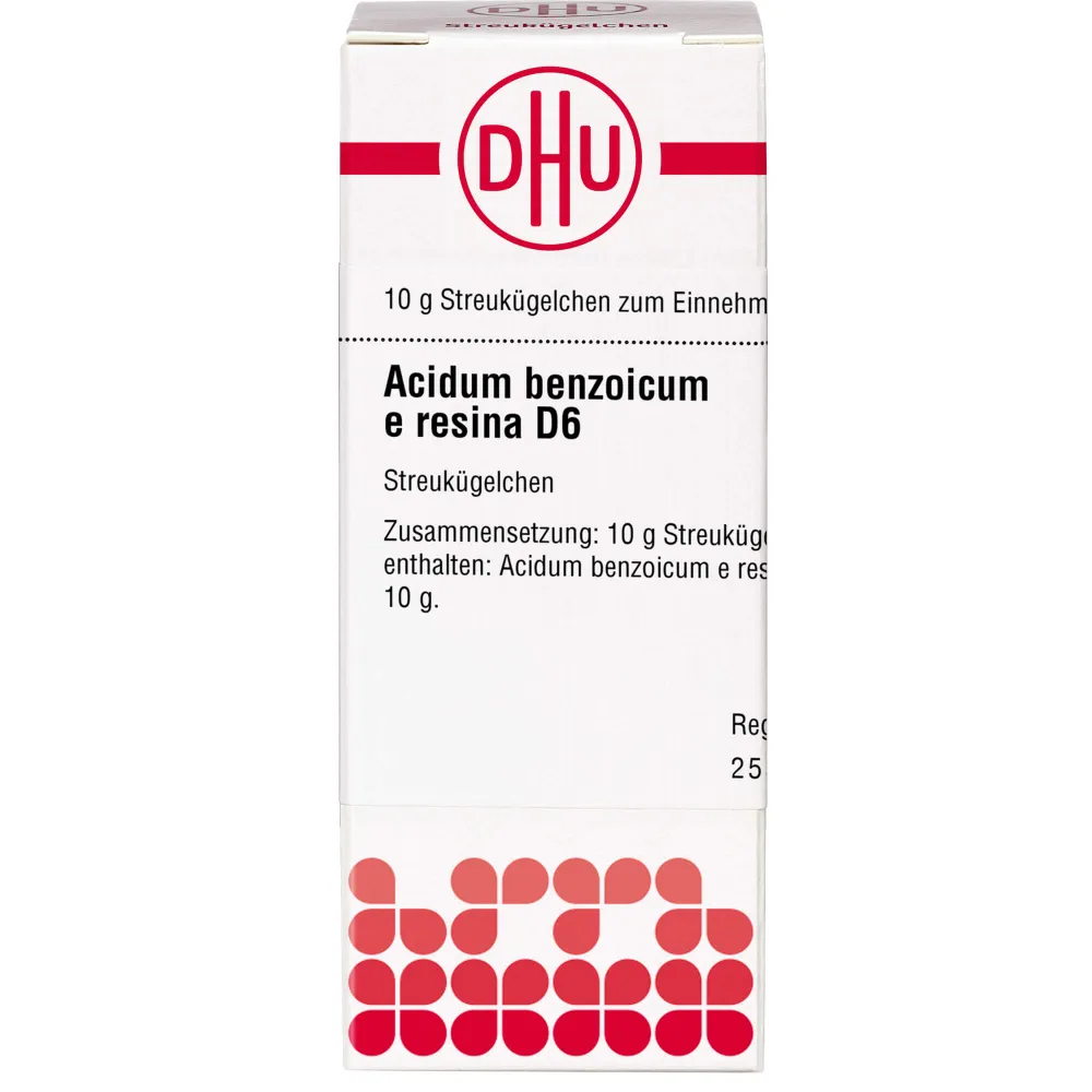 Acidum Benzoicum E Resina D 6 Globuli 10 g