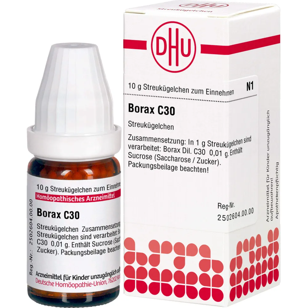 Borax C 30 Globuli 10 g