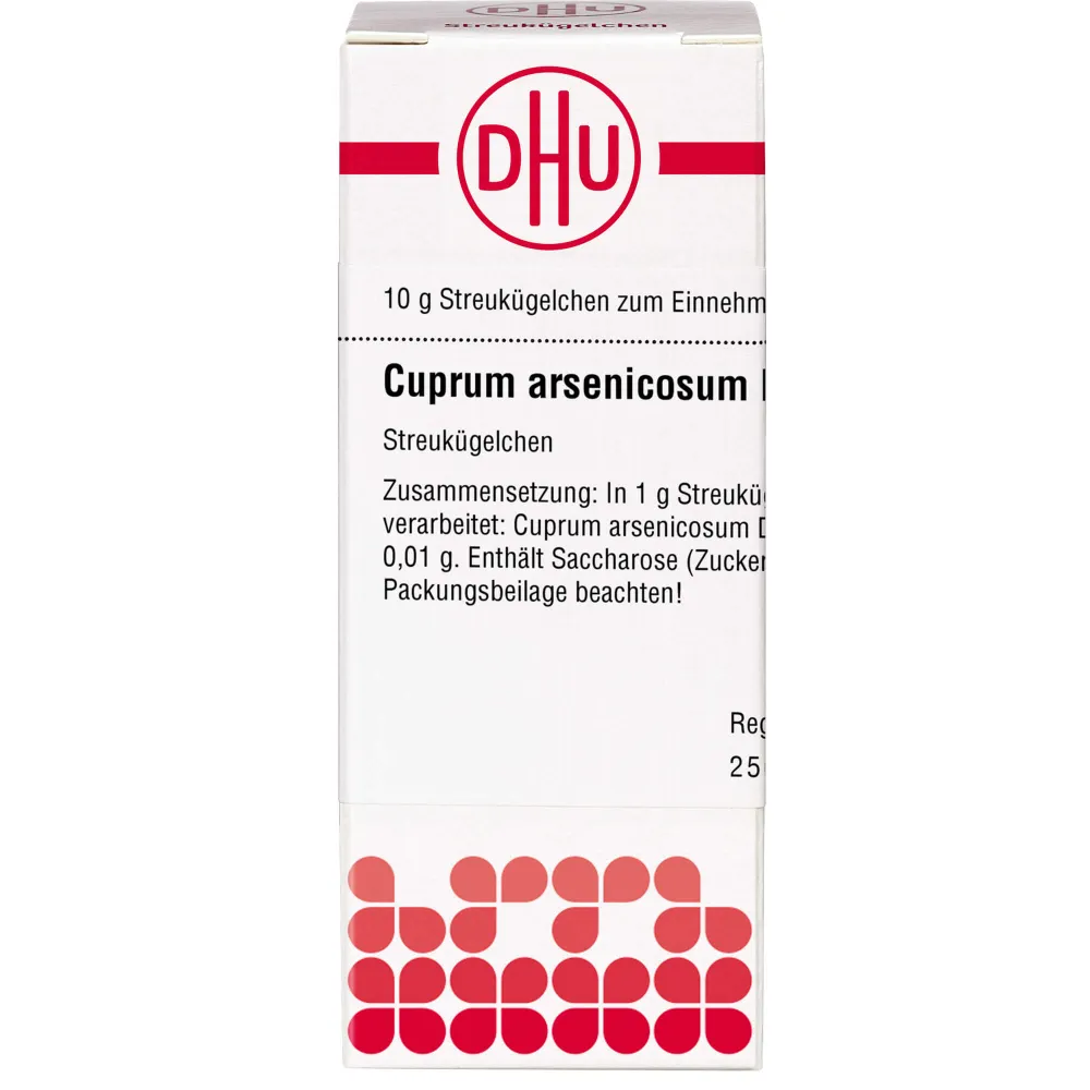 Cuprum Arsenicosum D 10 Globuli 10 g