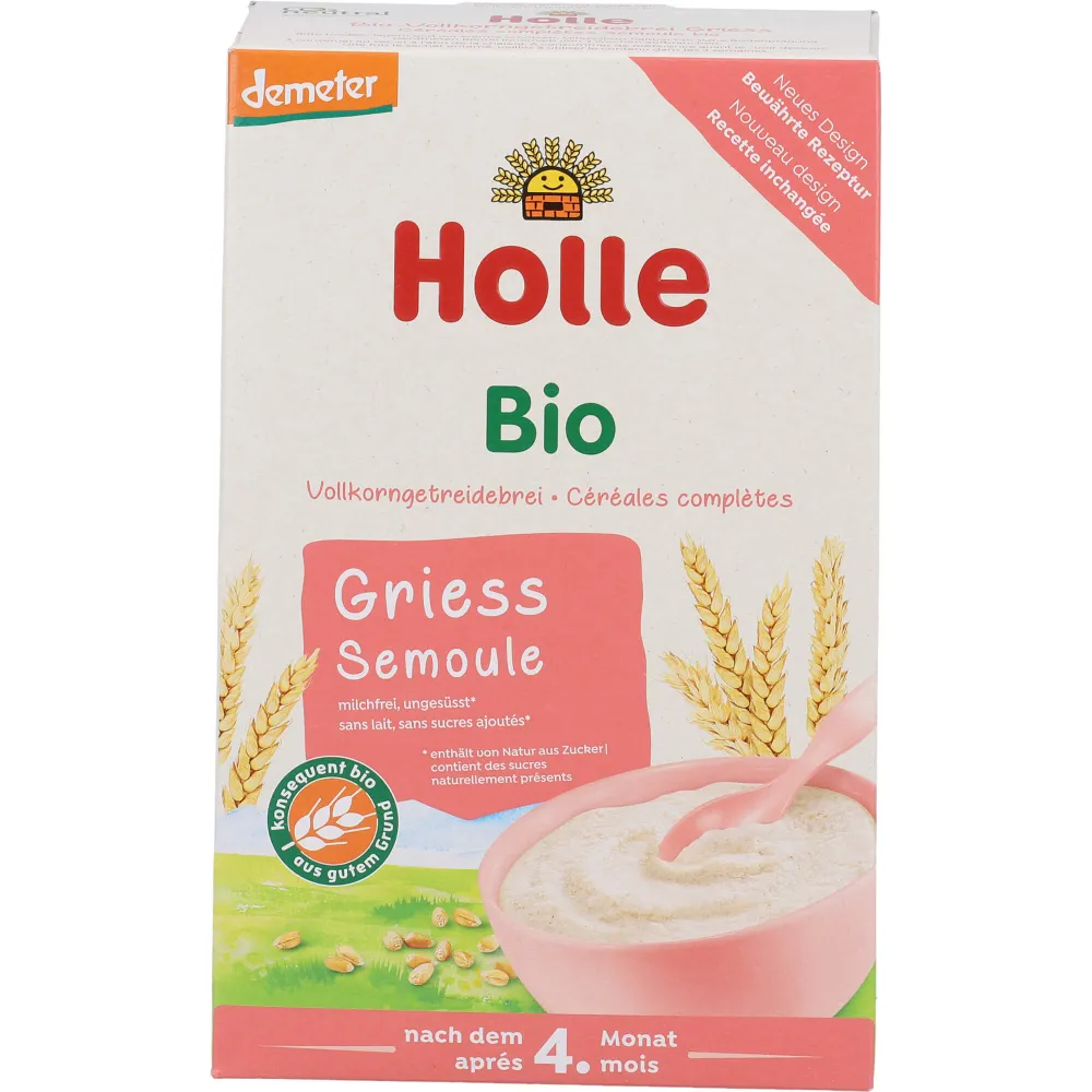 Holle Bio Babybrei Grieß 250 g