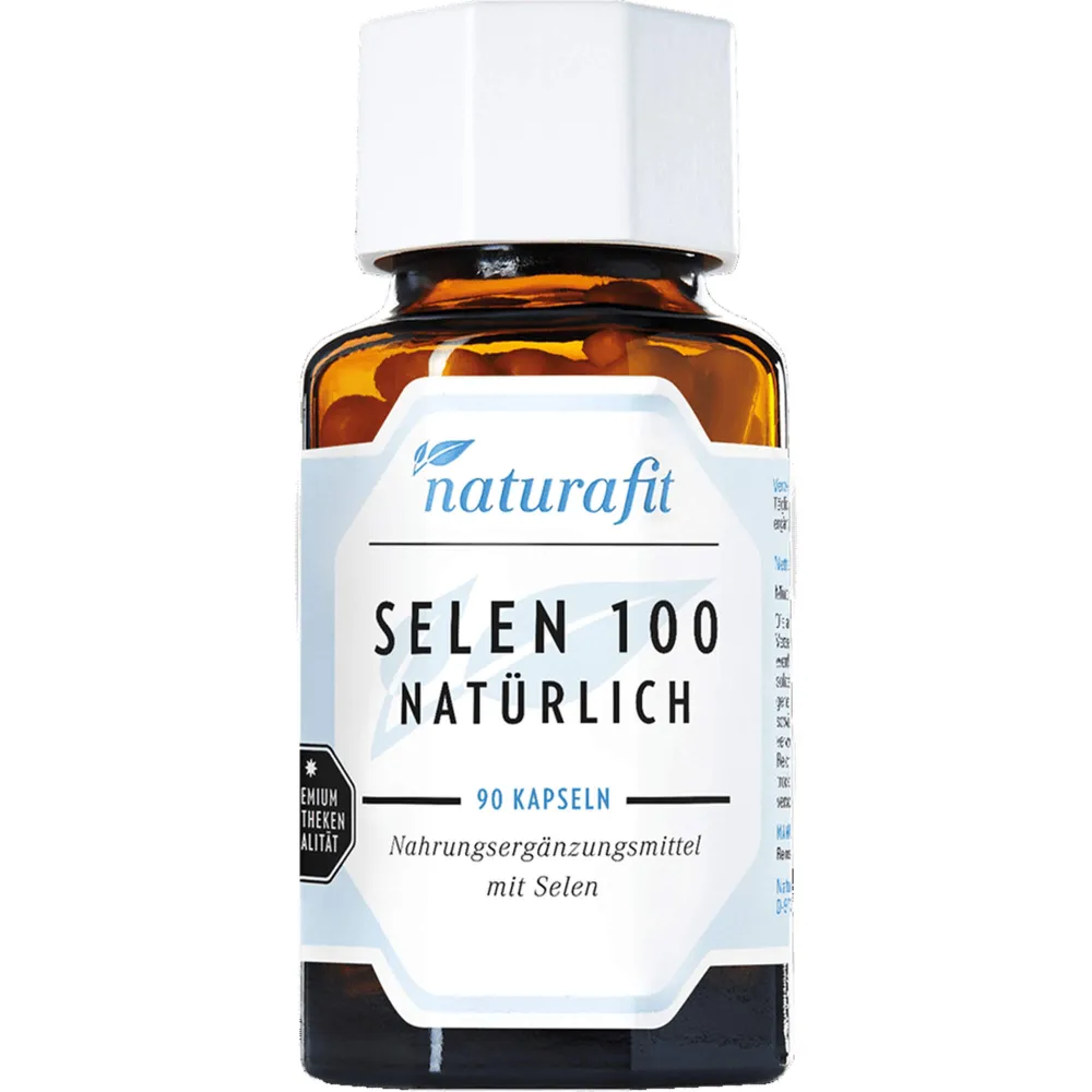 Naturafit Selen 100 natürlich Kapseln 90 St