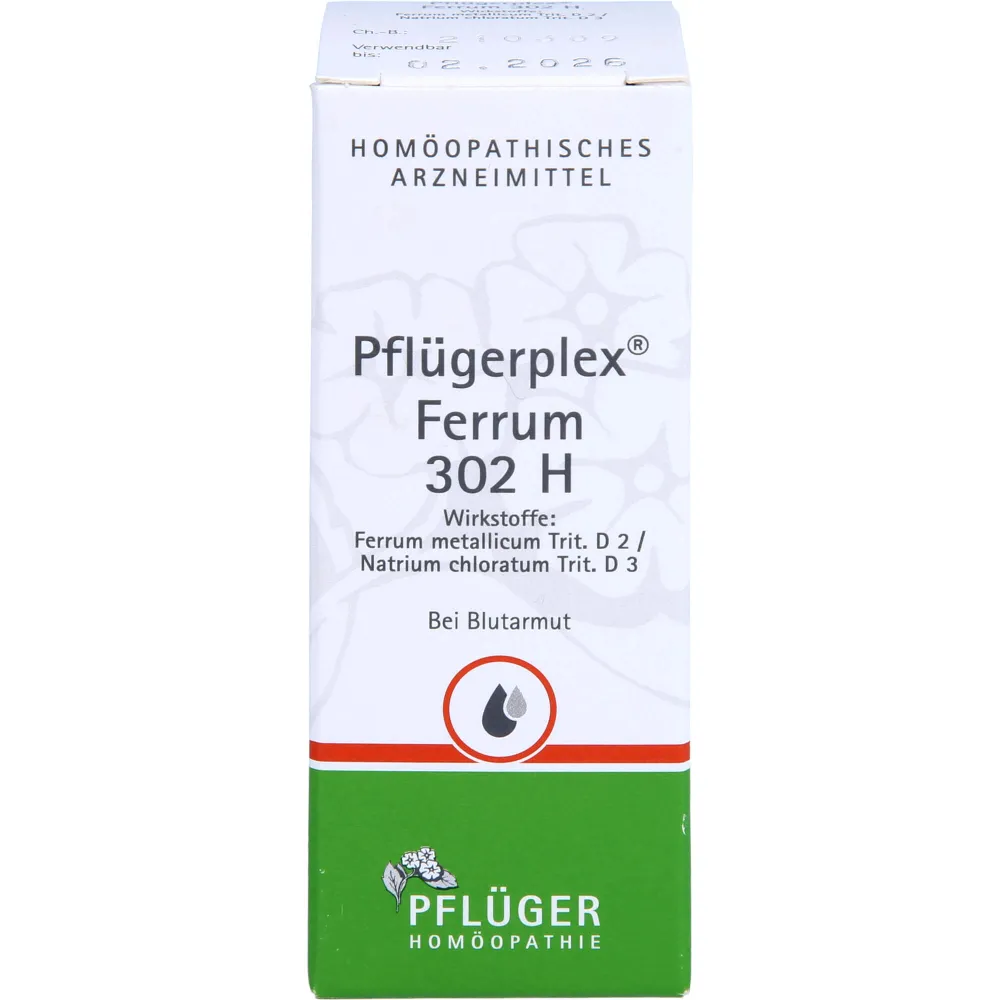 Pflügerplex Ferrum 302 H Tabletten 100 St