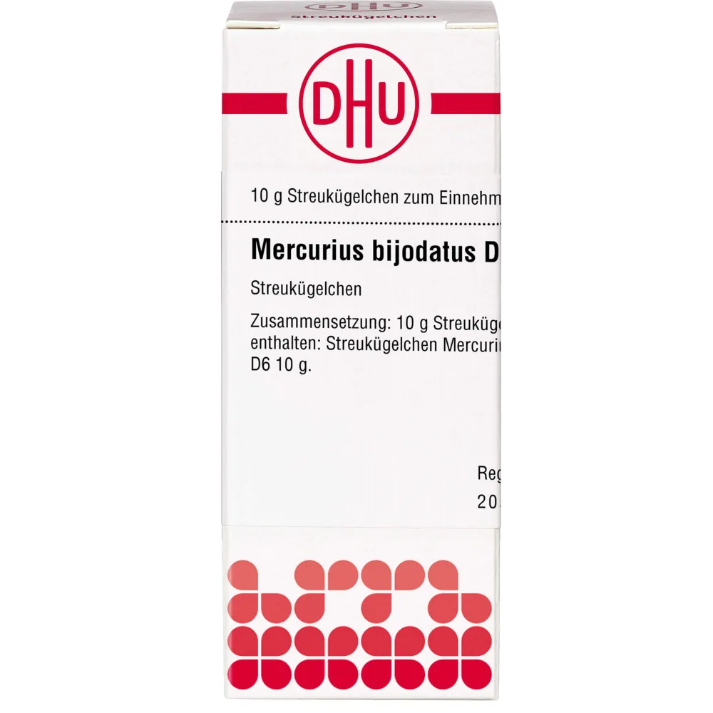 Mercurius Bijodatus D 6 Globuli 10 g