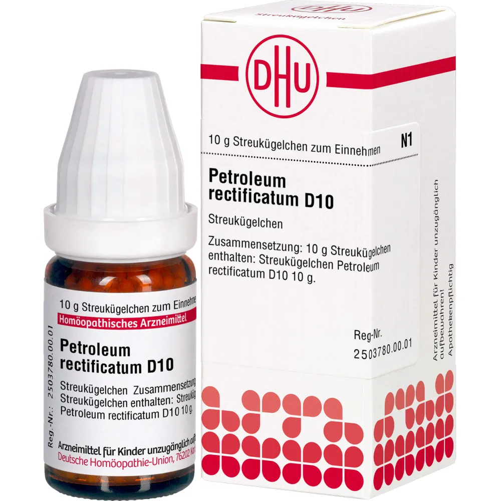 Petroleum Rectificatum D 10 Globuli 10 g