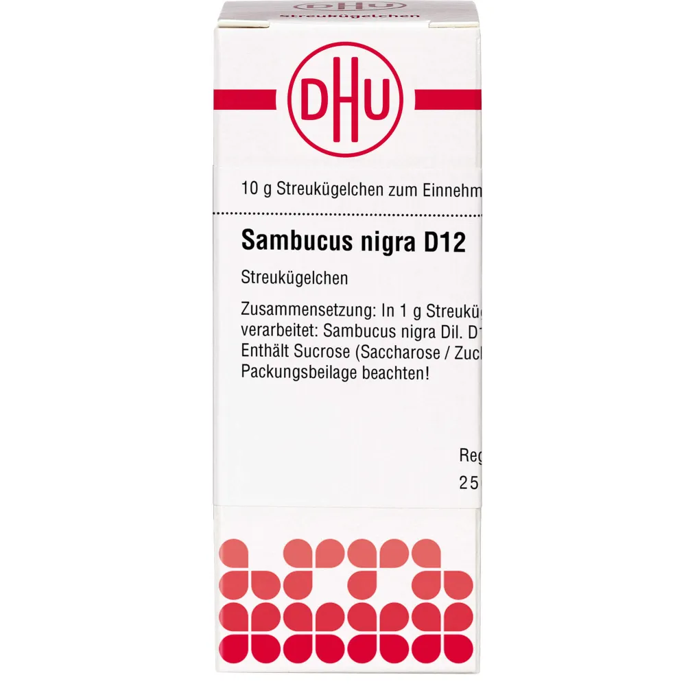 Sambucus Nigra D 12 Globuli 10 g