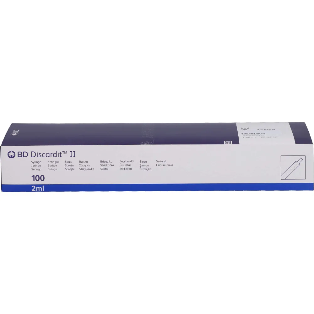 Bd Discardit Ii Spritze 2 ml 200 ml
