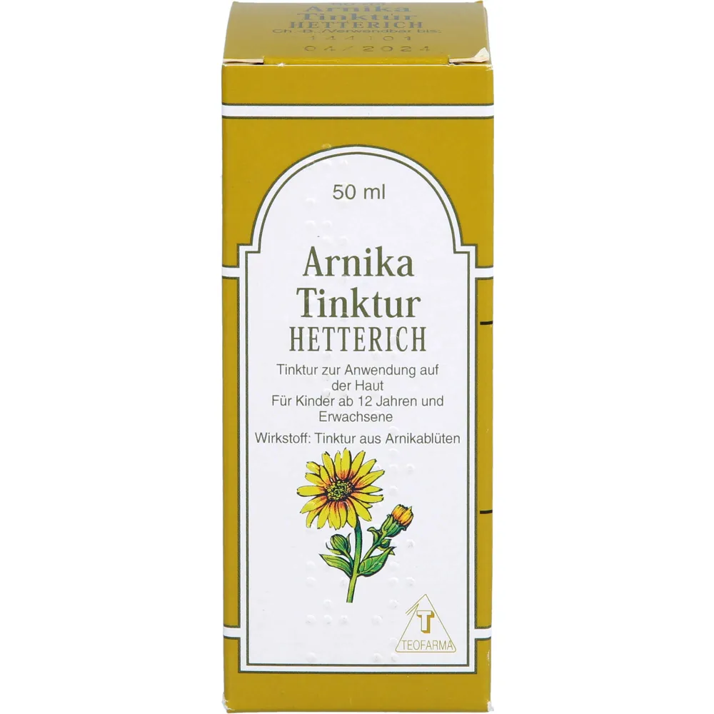 Arnikatinktur Hetterich 50 ml