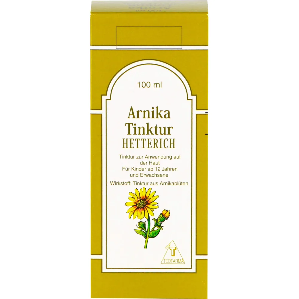 Arnikatinktur Hetterich 100 ml