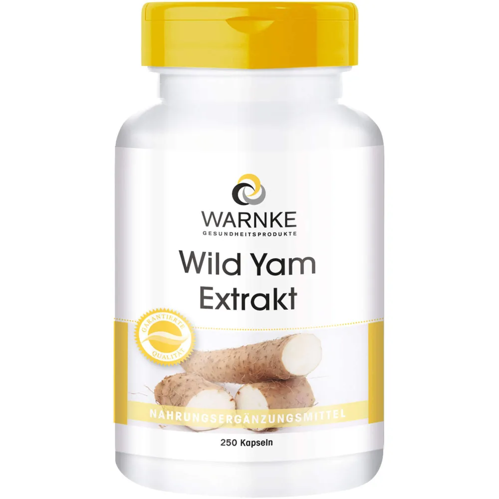 Wild Yam Extrakt Kapseln 250 St