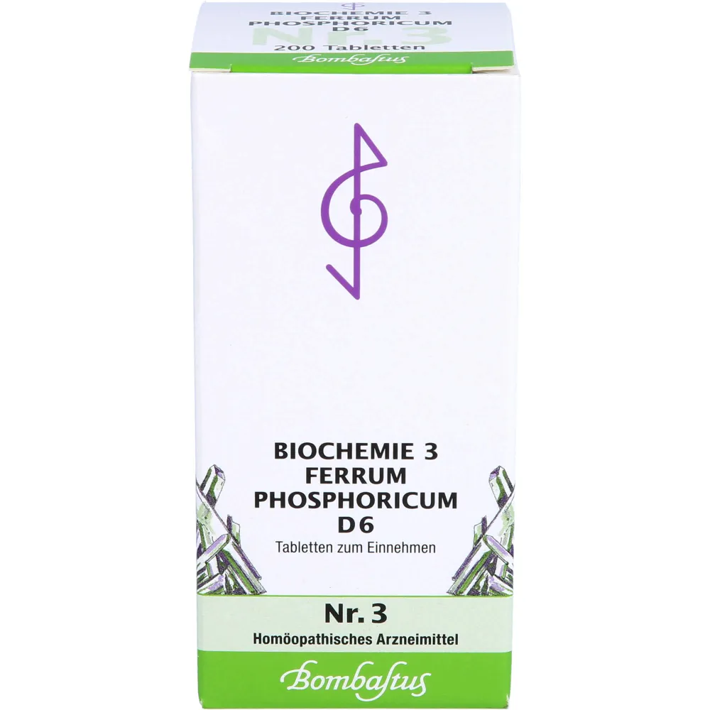 Biochemie 3 Ferrum phosphoricum D 6 Tabletten 200 St