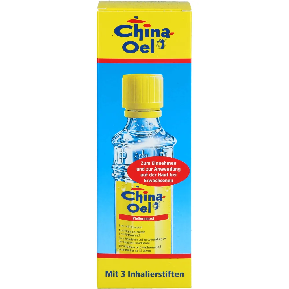 China Öl mit 3 Inhalatoren 100 ml