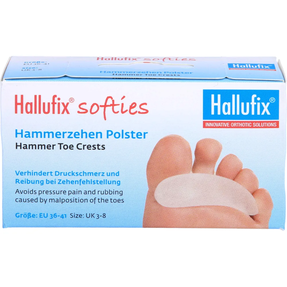Hallufix softies Hammerzehenpolster Gr.M 36-41 2 St