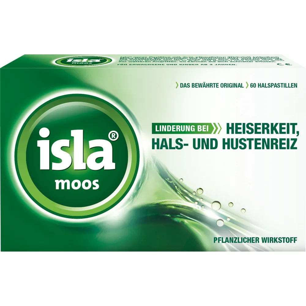 Isla Moos Pastillen 60 St