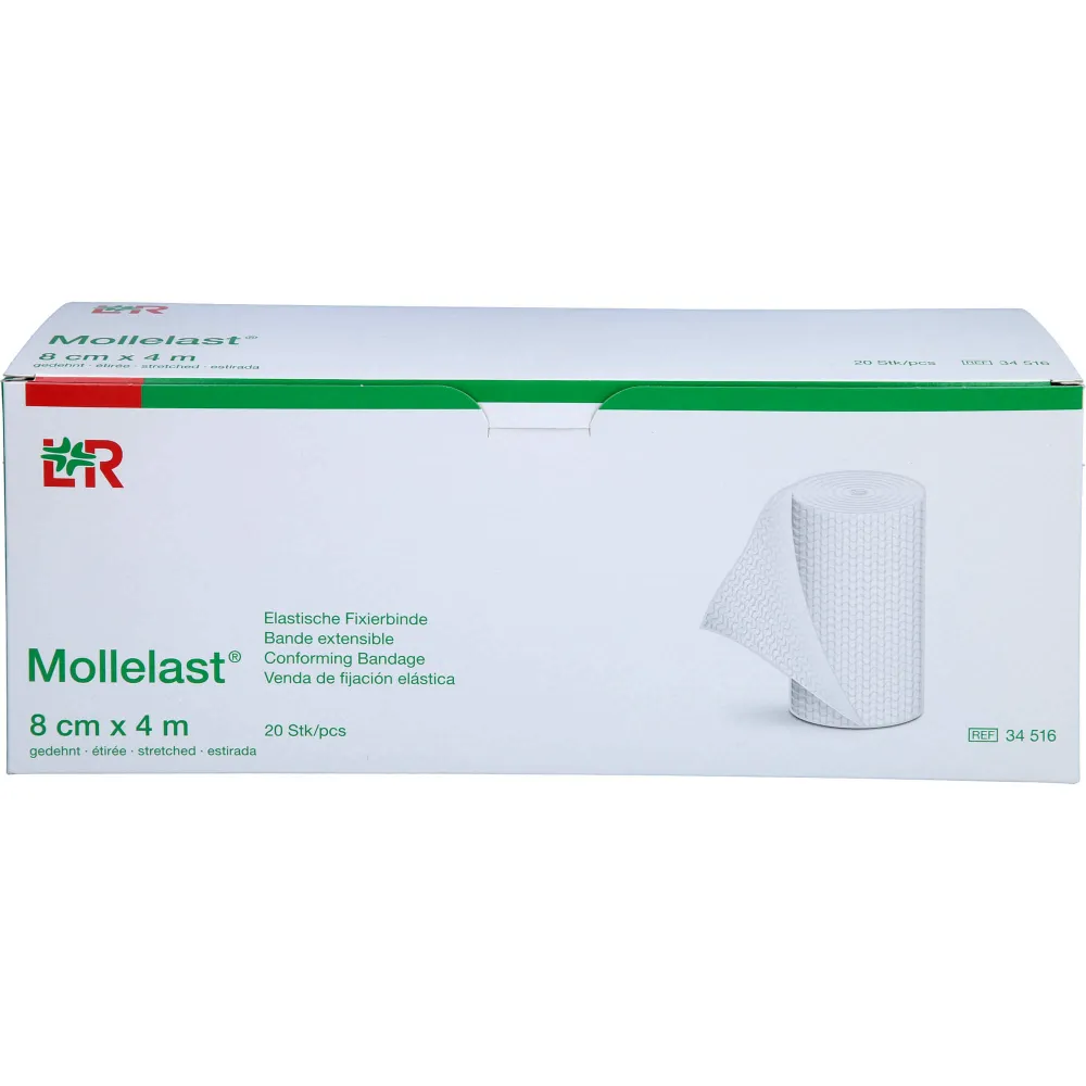 Mollelast Binden 8 cmx4 m einzeln verpackt 20 St