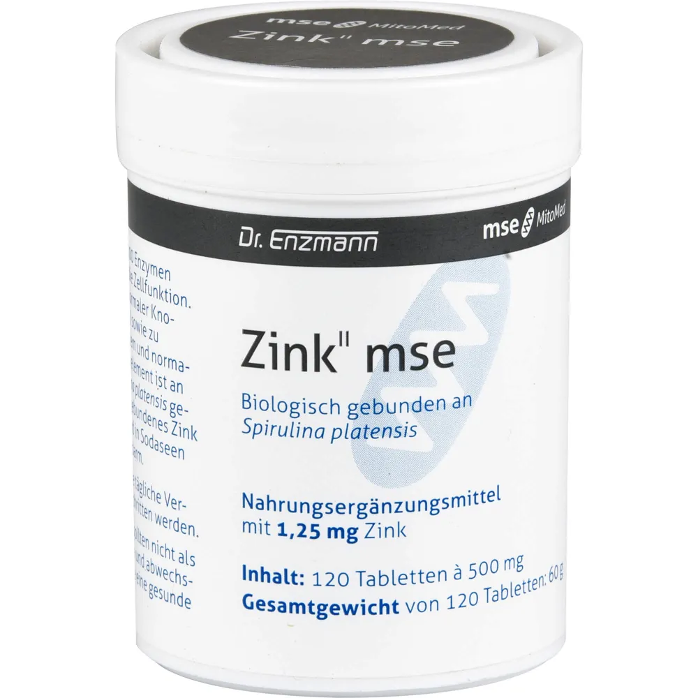 Zink Ii Mse 1,25 mg Tabletten 120 St