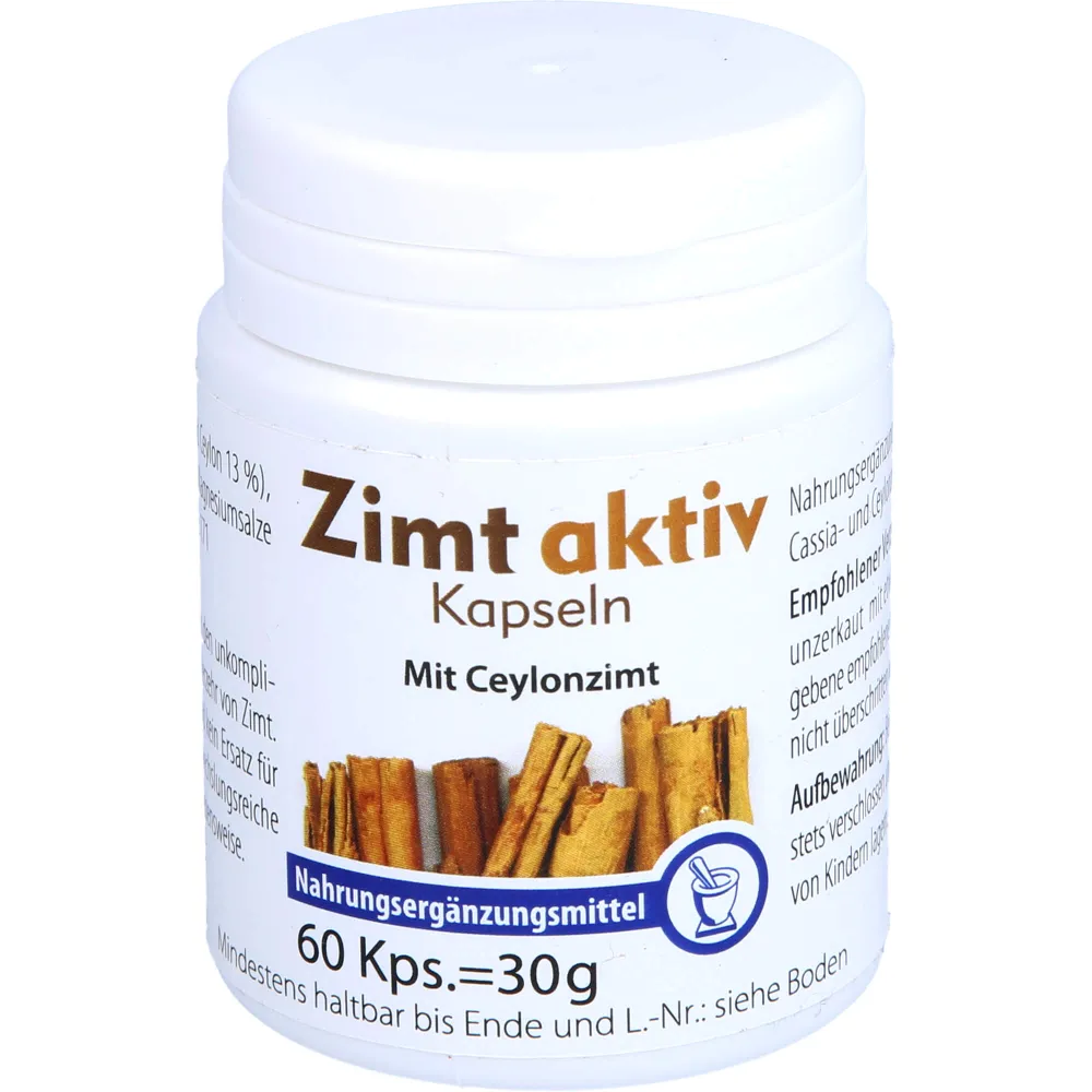 Zimt Aktiv Kapseln 60 St