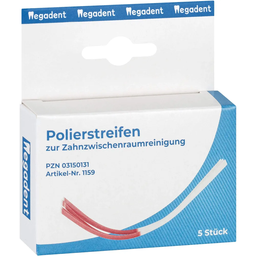Polierstreifen z.Zahnzwischenraumreinigung 5 St