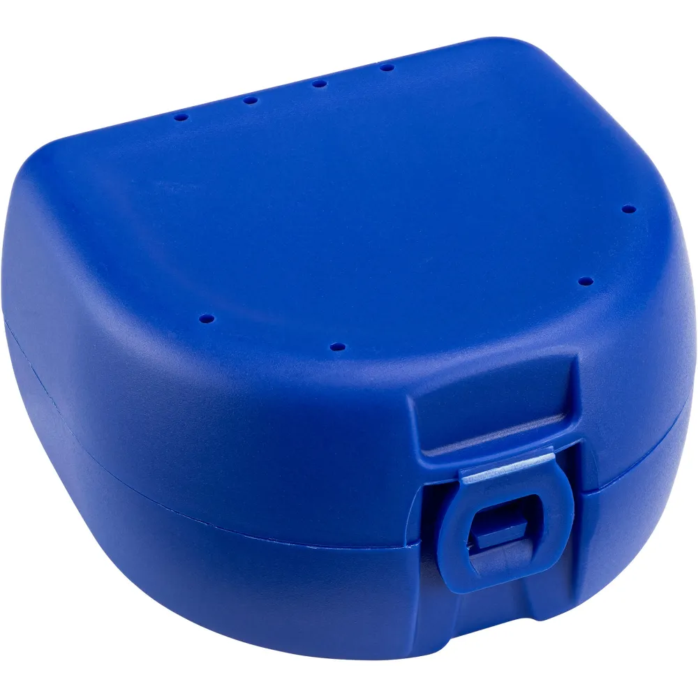 Prothesen Zahnspangenbox universal dunkelblau 1 St