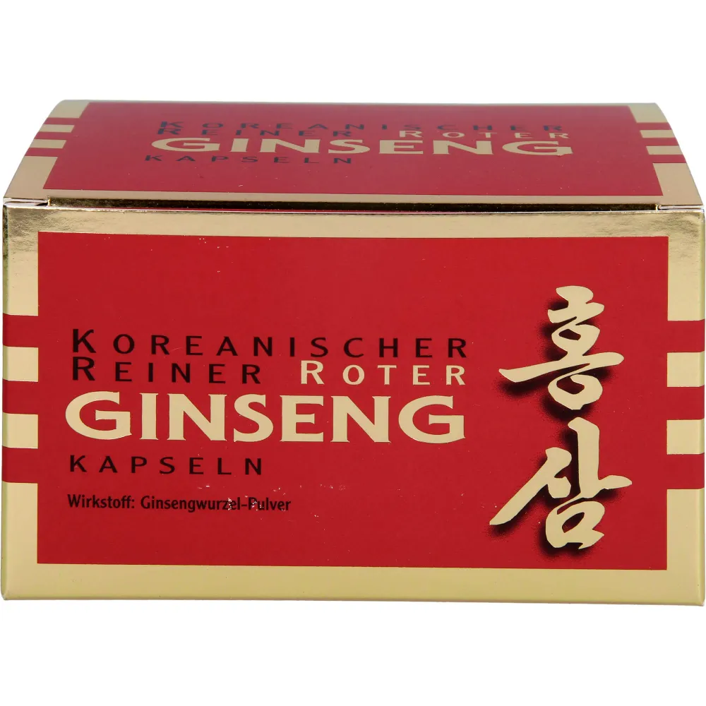 Koreanischer Reiner Roter Ginseng 300 mg Kapseln 200 St