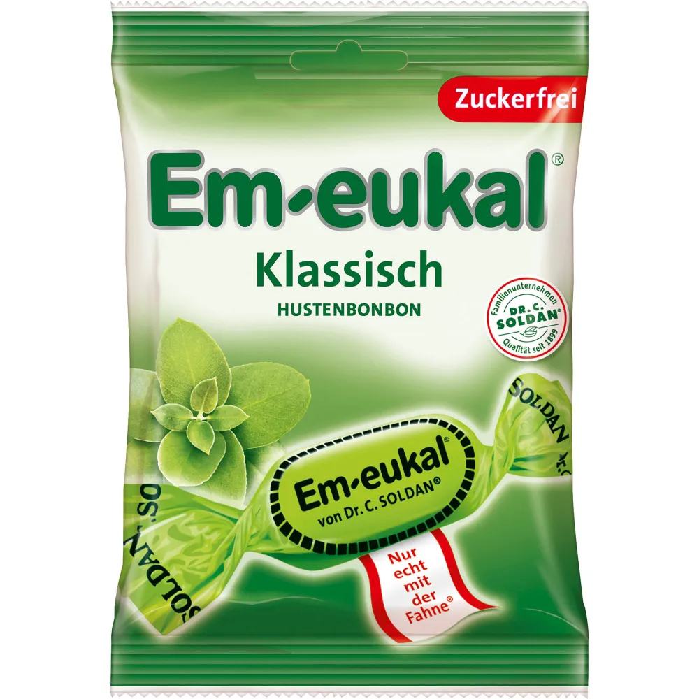 Em-Eukal Bonbons klassisch zuckerfrei 75 g