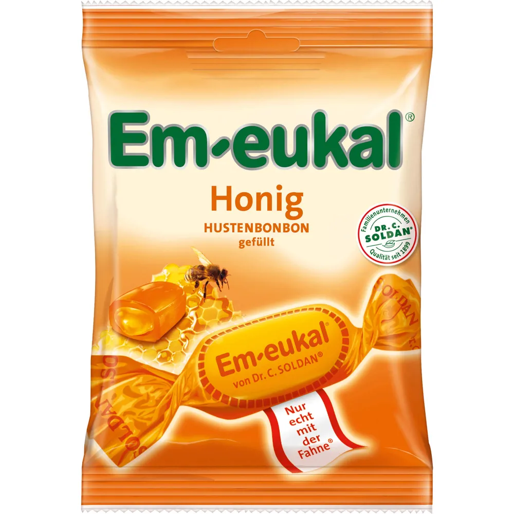 Em-Eukal Bonbons Honig gefüllt zuckerhaltig 75 g