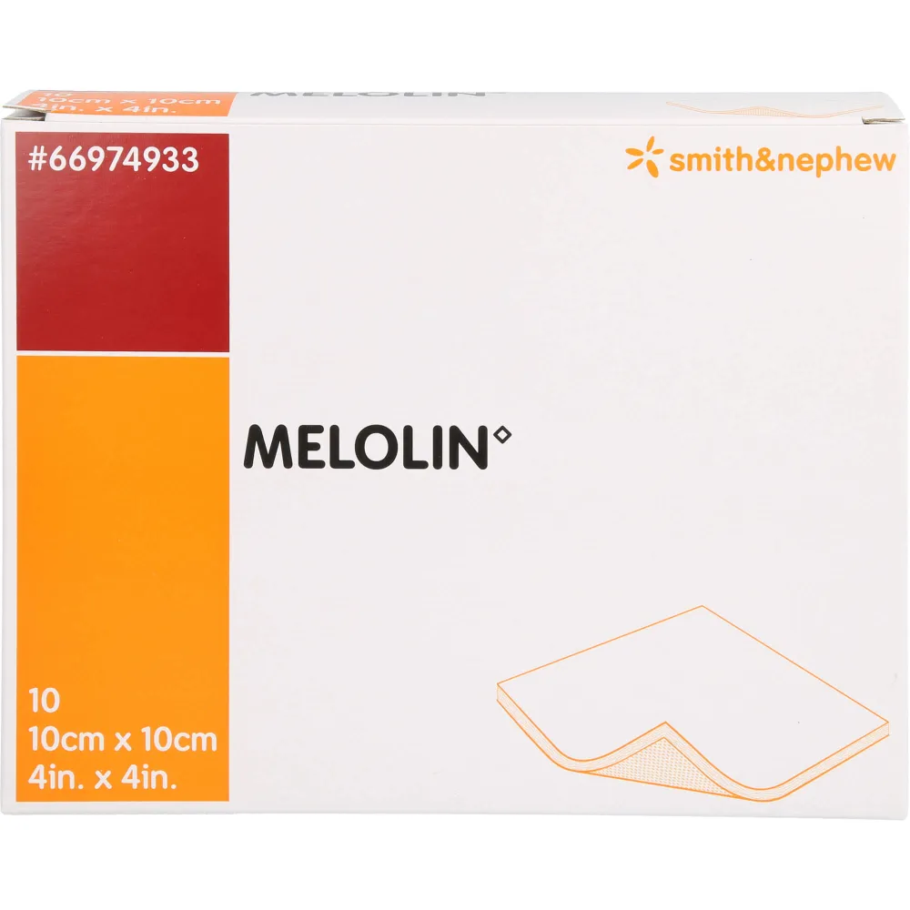 Melolin 10x10 cm Wundauflagen steril 10 St