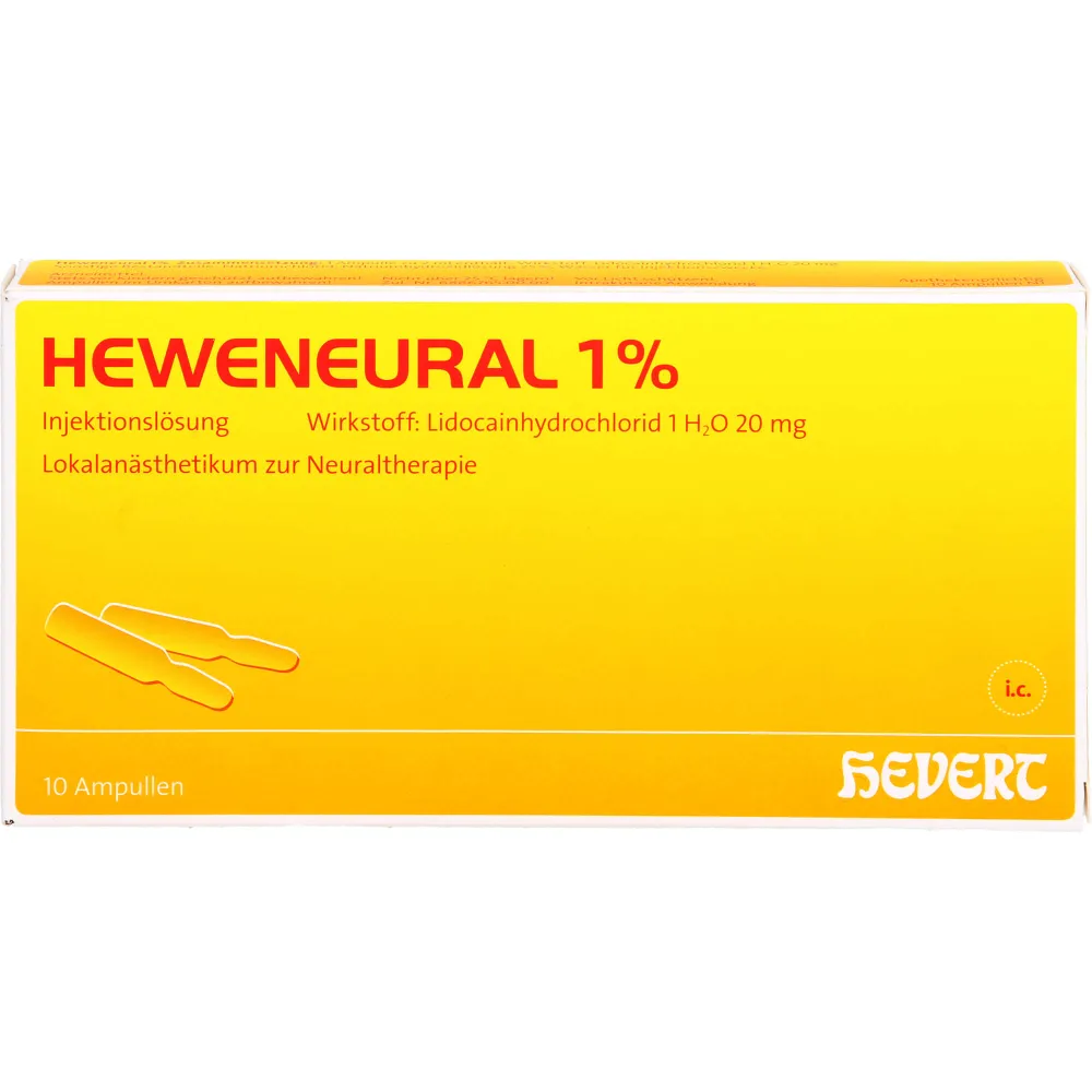 Heweneural 1% Injektionslösung Ampullen 20 ml