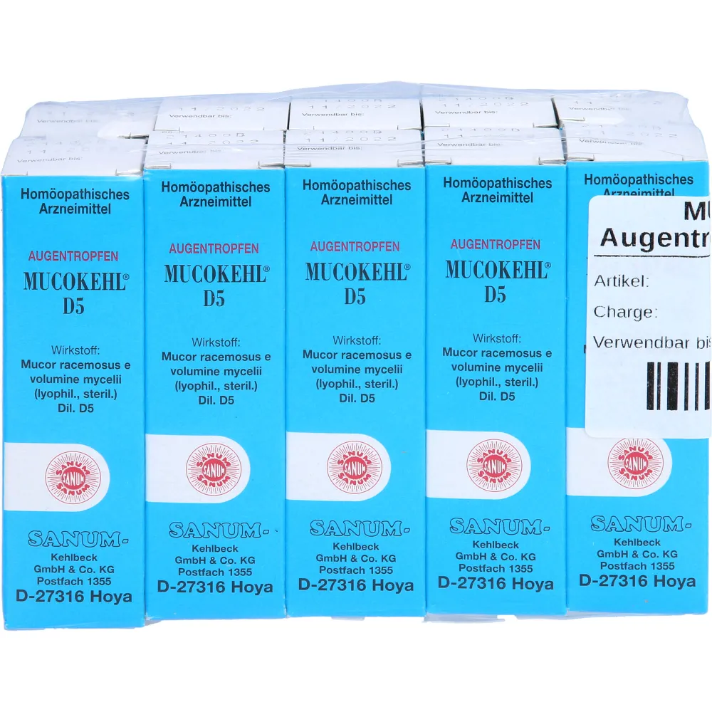 Mucokehl D 5 Augentropfen 50 ml