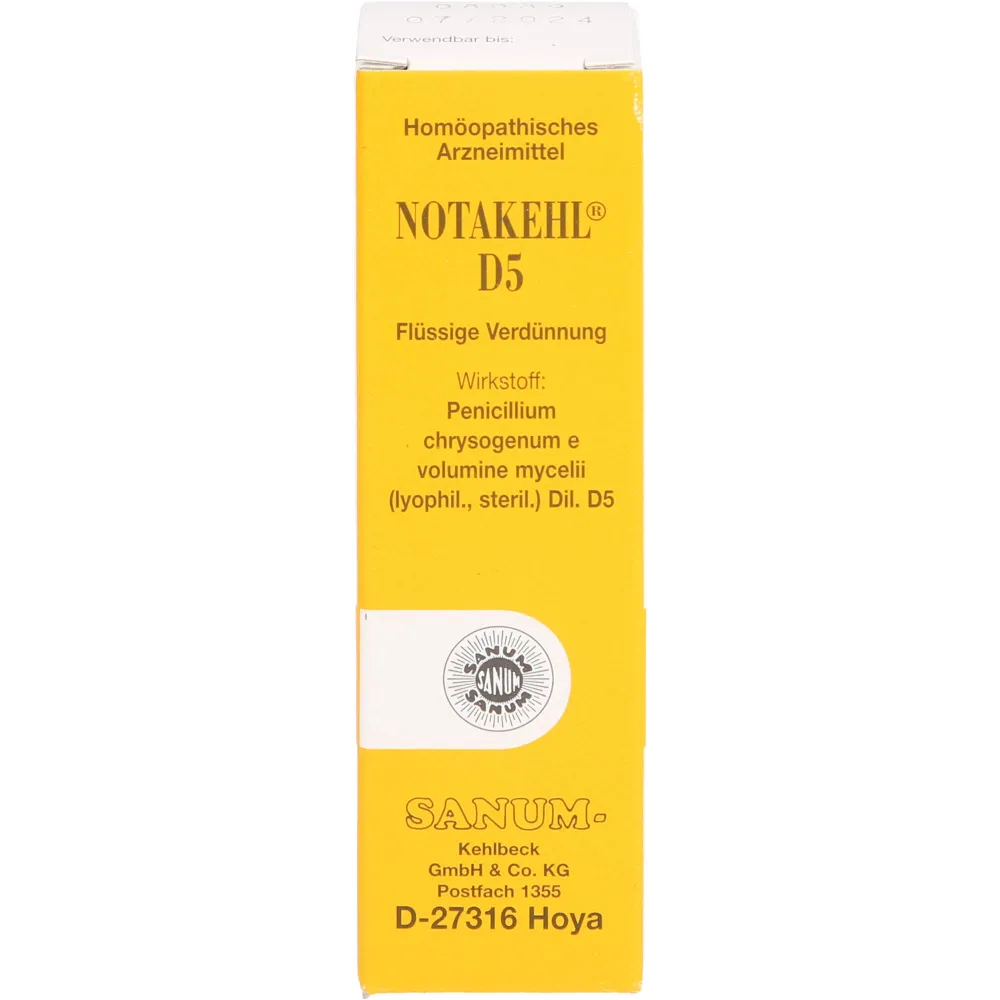 Notakehl D 5 Tropfen 10 ml