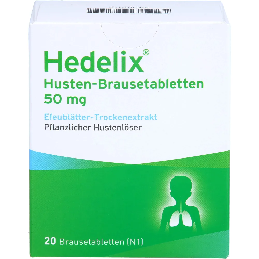 Hedelix Husten-Brausetabletten 20 St