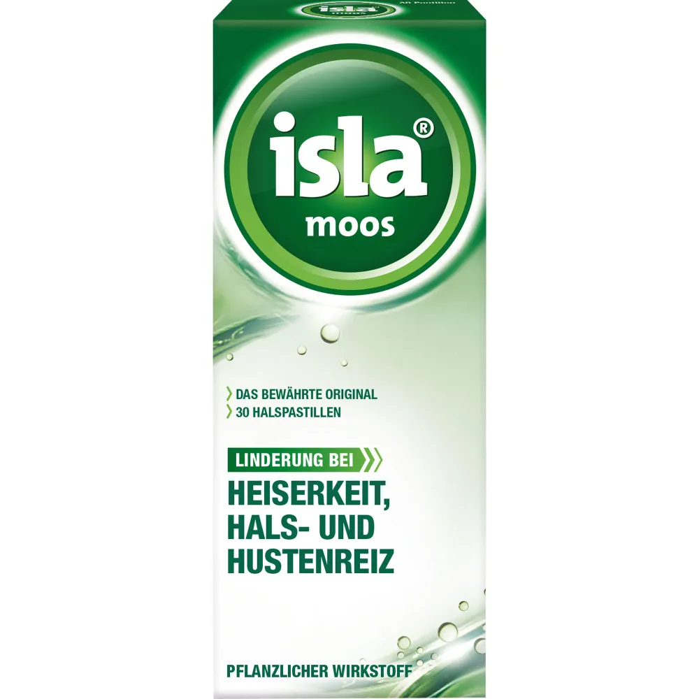 Isla Moos Pastillen 30 St