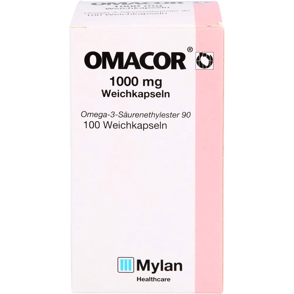 Omacor 1.000 mg Weichkapseln 100 St