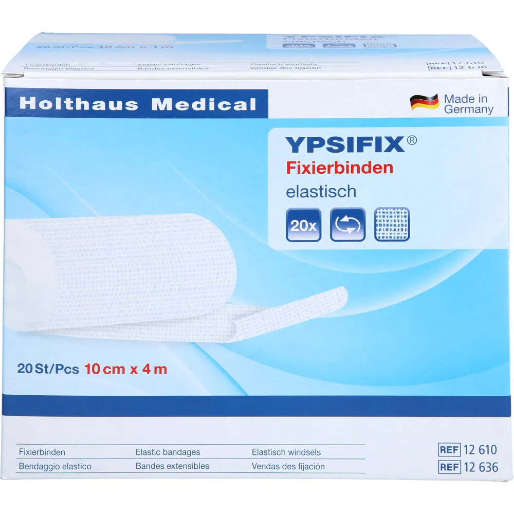 Fixierbinde Ypsifix elastisch 10 cmx4 m lose 20 St
