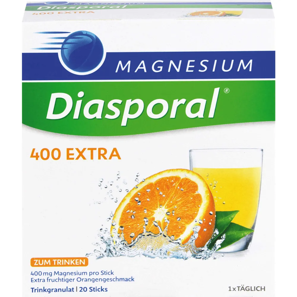 Magnesium Diasporal 400 Extra Trinkgranulat 20 St