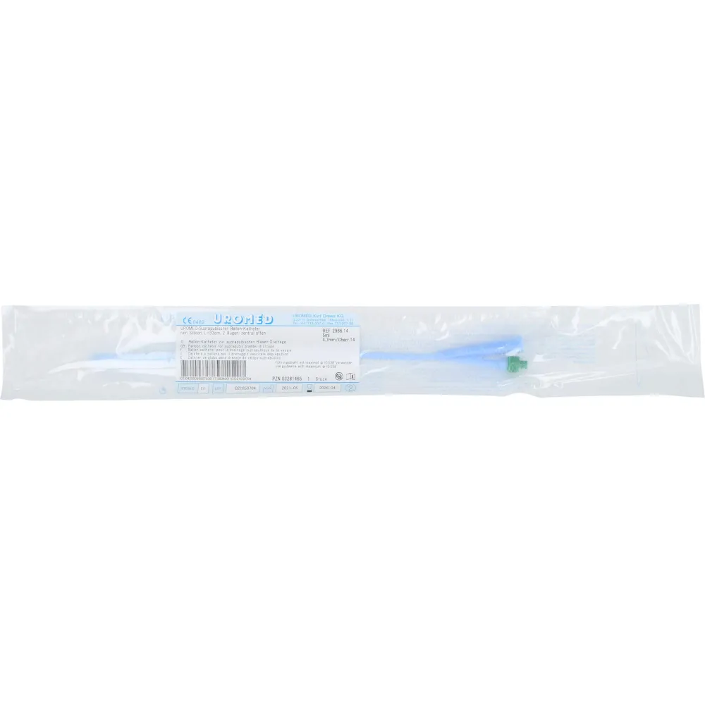 Uromed Suprap.Ballonkath.Silikon Ch 14 33cm 2966 1 St