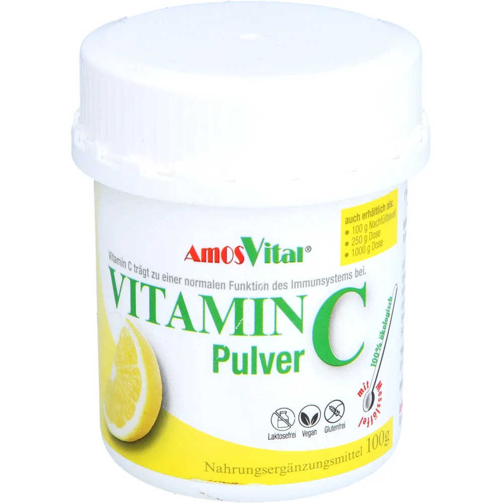 Vitamin C Pulver Subst.Soma 100 g