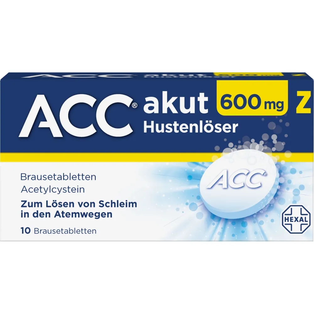 Acc akut 600 Z Hustenlöser Brausetabletten 10 St