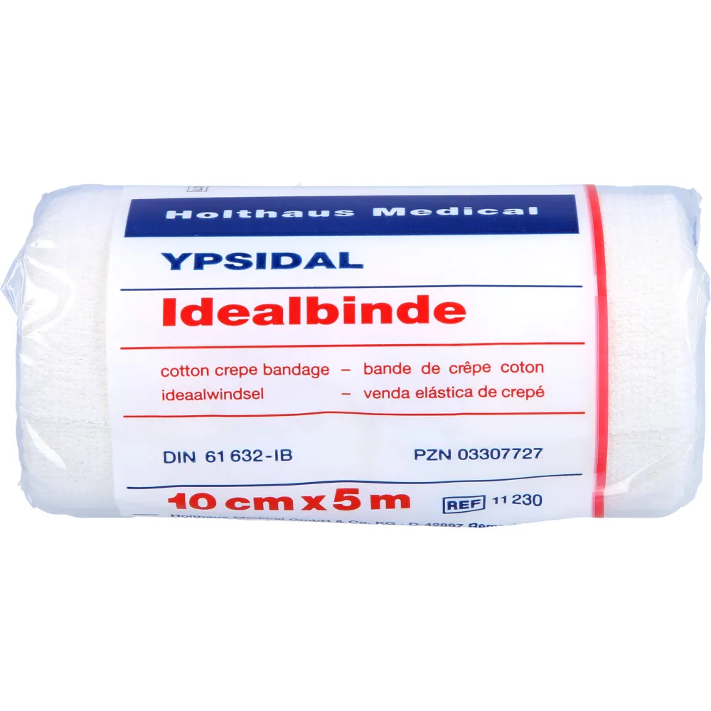 Idealbinde Ypsidal 10 cmx5 m Zellgl.+Schacht.m.Kl. 1 St