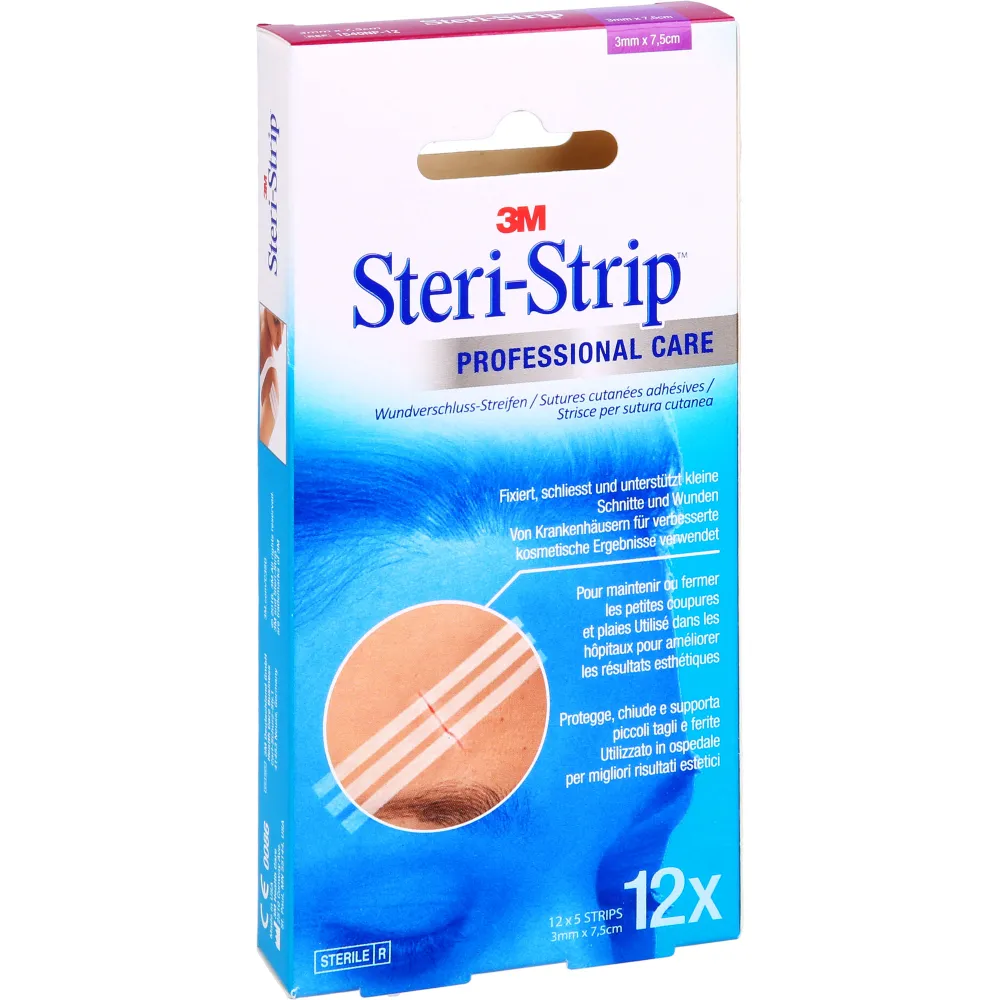 Steri Strip steril 3x75mm 1540P 60 St