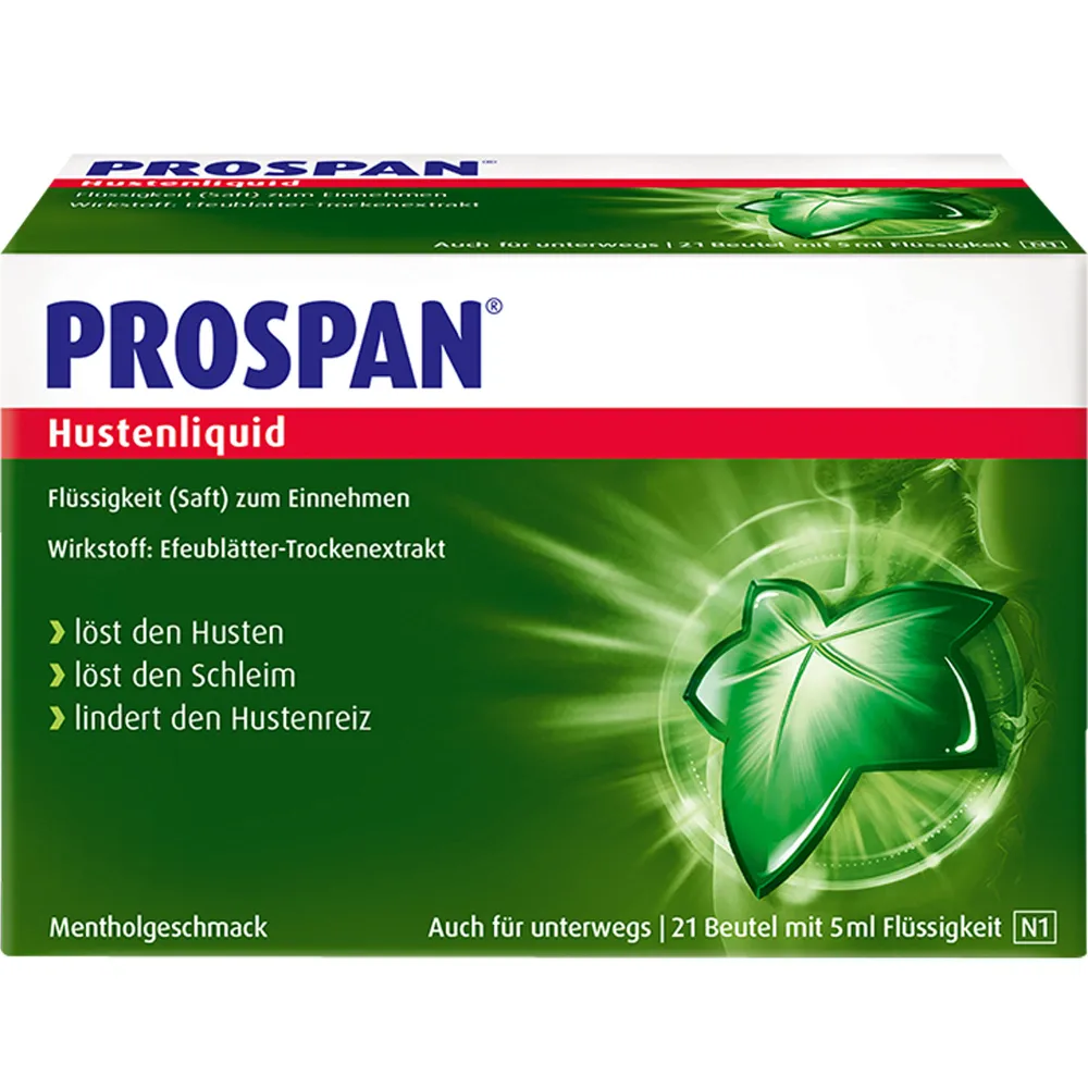Prospan Hustenliquid im Portionsbeutel 105 ml