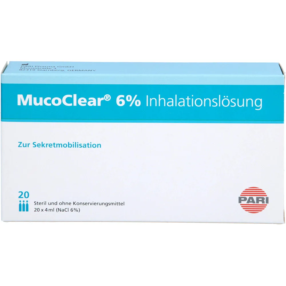 Mucoclear 6% NaCl Inhalationslösung 80 ml