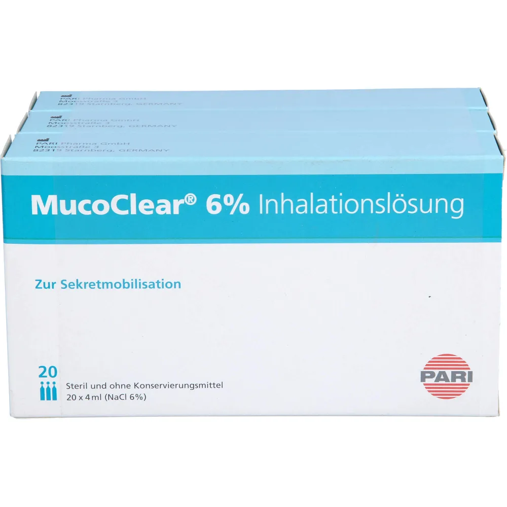 Mucoclear 6% NaCl Inhalationslösung 240 ml