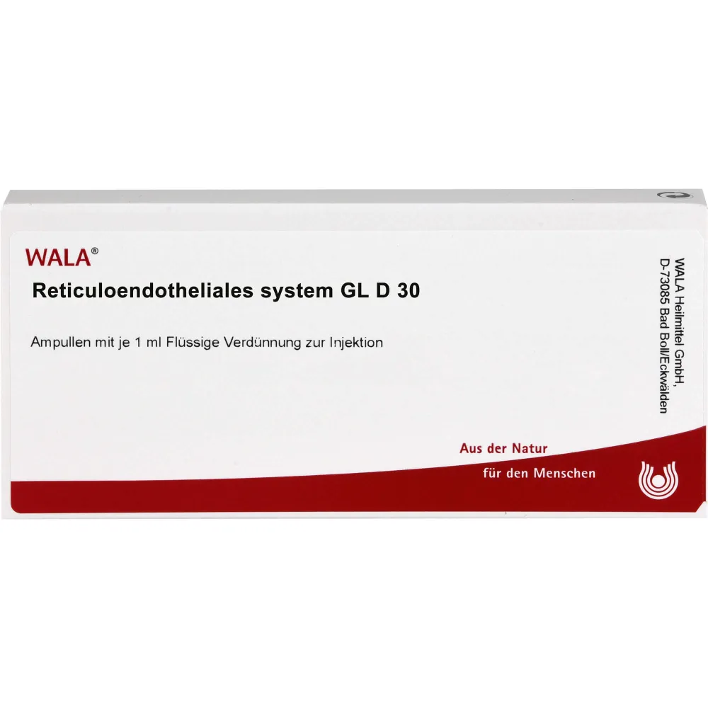 Reticuloendotheliales System Gl D 30 Ampullen 10 ml
