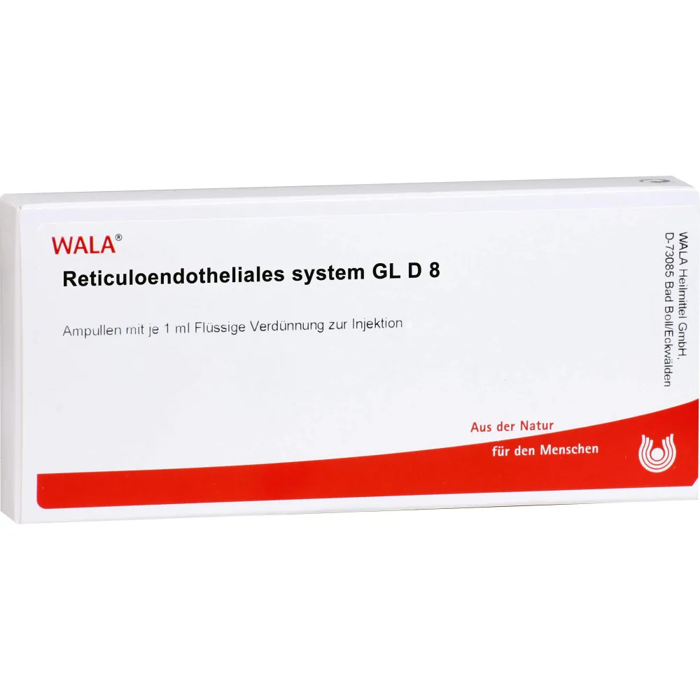 Reticuloendotheliales System Gl D 8 Ampullen 10 ml