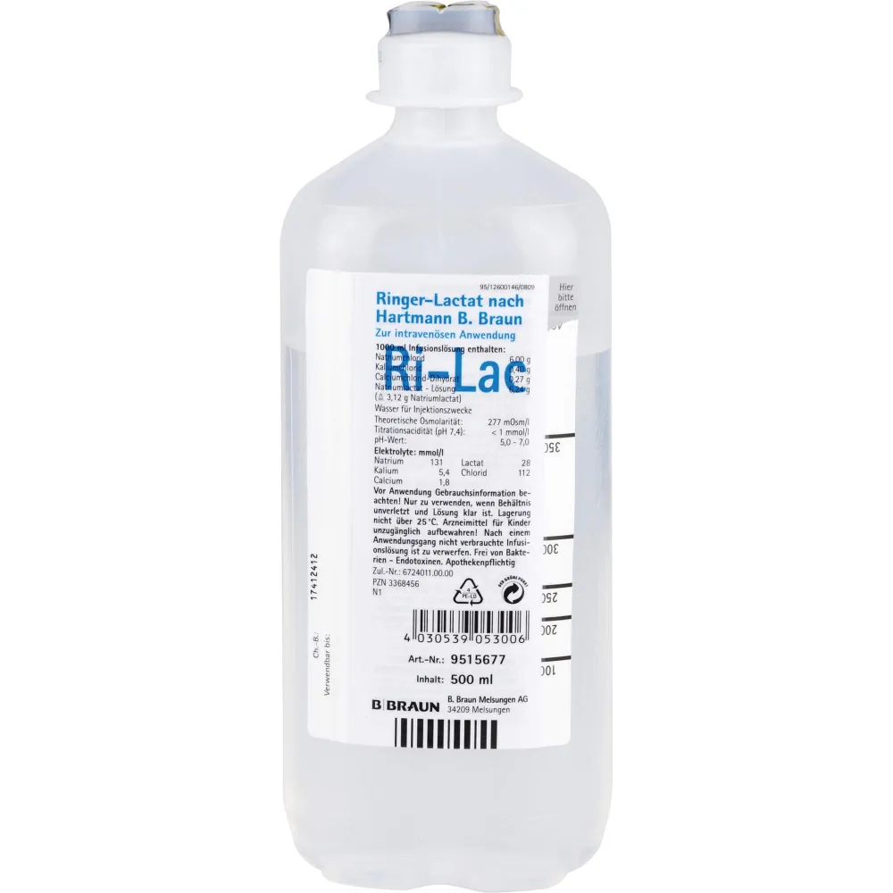 Ringer Lactat n.Hartm.B.Braun Ecofl.Plus Inf.-Lsg. 5000 ml