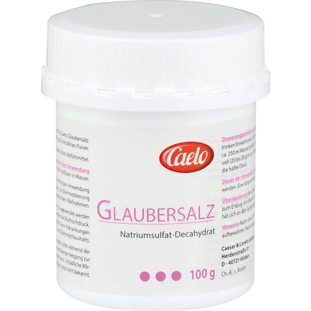 Glaubersalz Caelo Hv-Packung 100 g