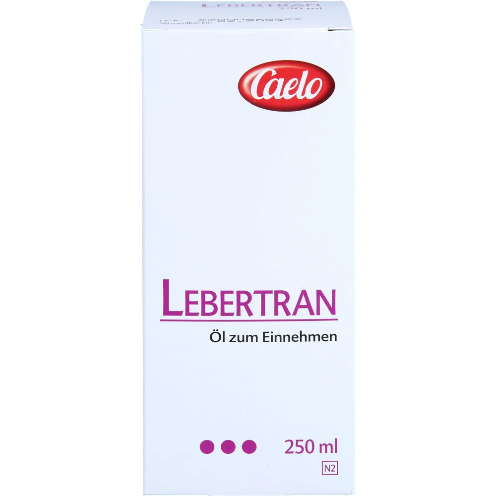 Lebertran Caelo Hv-Packung 250 ml