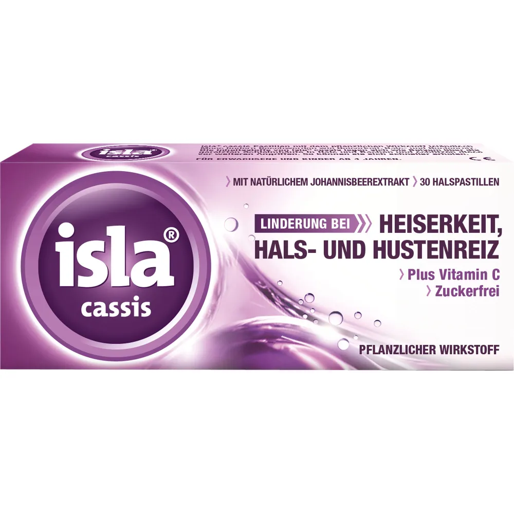 Isla Cassis Pastillen 30 St