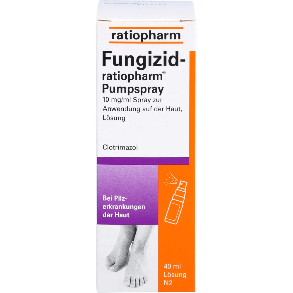 Fungizid-ratiopharm Pumpspray 40 ml