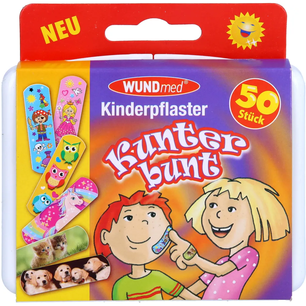Kinderpflaster Kunterbunt 50 St